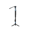 Sirui P-424FL carbon monopod 3 lábú állványtalppal és VA-5 fluid videofejjel