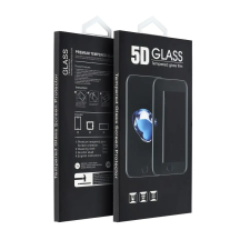 SIX 5D Teljes kijelzős Üvegfólia iPhone 13 fekete mobiltelefon kellék