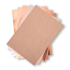 Sizzix Különleges papír válogatás 50 ív / A4 - Rose Gold - Opulent Cardstock (1 csomag) decoupage papír