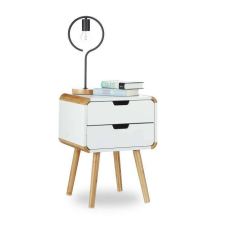 Skandináv design éjjeliszekrény 2 fiókkal 10020977 bútor
