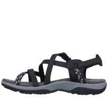 Skechers 40955 BLK kényelmes női szandál női cipő