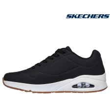 Skechers 52458 BLK divatos férfi sneaker férfi cipő