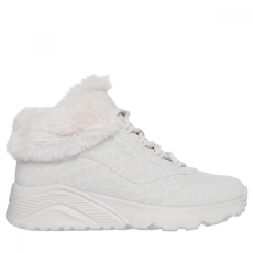 Skechers bakancs UNO LITE - COZY LEOPARD