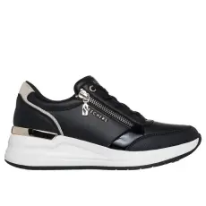  Skechers Billion 2 177341 BLK divatos női fűzős félcipő