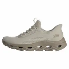 Skechers Bobs Arc Waves - Slip-ons 117629NAT Női Bézs 37.5 Sportcipő