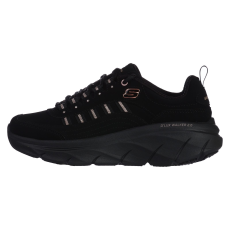 Skechers Dlux Walker 2.0-gol 150106BKRG női sportcipő, fekete, 35.5