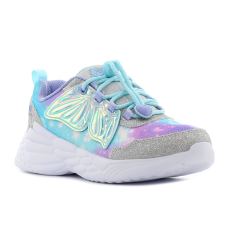 Skechers Dream Racer - Wing Brites villogó kék gyerek cipő Méret:30