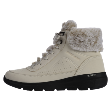 Skechers Glacial Ultra - Mountain Muse 144199NTBK Női Csizma Bézs 37.5 női csizma, bakancs