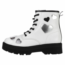Skechers Gravlen Hi - Metalli 303409LWHT Gyerek Fehér Csizma 33