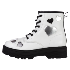 Skechers Gravlen Hi - Metalli 303409LWHT Gyerek Fehér Csizma 35 gyerek csizma, bakancs