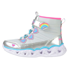 Skechers Heart Lights-édes csizma 302668LSMLT Gyerek Ezüst 33.5