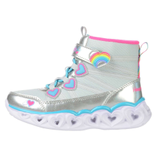 Skechers Heart Lights-édes csizma 302668LSMLT Gyerek Ezüst 34