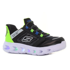 Skechers Hypno - Flash 2.0 - Odelux villogó fekete gyerek cipő Méret:34 gyerek cipő