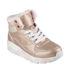 Skechers Lánycsizma Skechers Uno Lite camo dazzle, arany-rózsaszín, 27