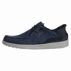 Skechers Melson - Coronado - Bebújós cipők 210959DEN Férfi sötétkék 40
