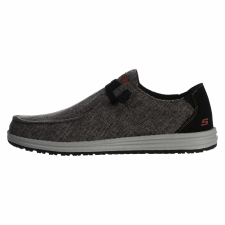 Skechers Melson-nela 210726BLK Férfi sportcipő Szürke 42.5 férfi cipő
