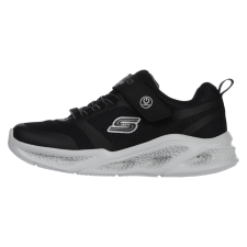 Skechers Meteor-lights 401675LBKGY gyerek sportcipő, fekete, 31 gyerek cipő