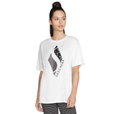 Skechers Poló Skechers  W1TS333WHT női Fehér M