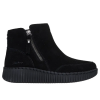 Skechers Relaxed Fit 169086 BBK kényelmes női bőr bokacsizma