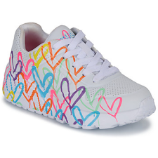 Skechers Rövid szárú edzőcipők UNO LITE BASKETS Fehér 27 1/2 gyerek cipő