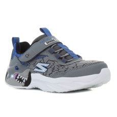 Skechers S-Lights - Creature - Lights villogó szűrke gyerek cipő Méret:33