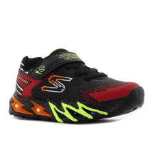 Skechers S-Lights - Flex - Glow Bolt villogó fekete gyerek cipő Méret:36 gyerek cipő