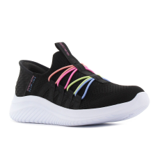 Skechers Slip-Ins - Ultra Flex 3.0 - Bungee Fun fekete gyerek cipő Méret:27
