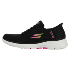 Skechers Sportcipő Skechers Go Walk 6 - Vivid Id - Slip-ins 124627BKMT Női Fekete 37