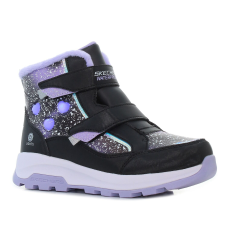 Skechers Storm Blazer villogó fekete gyerek bakancs Méret:29