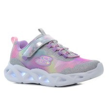 Skechers Twisty Brights 2.0 villogó ezüst gyerek cipő Méret:32 gyerek cipő