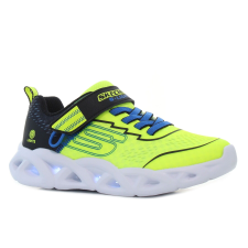 Skechers Twisty Brights 2.0 villogó neonzöld gyerek cipő Méret:31 gyerek cipő