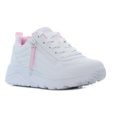 Skechers Uno Lite - Easy Zip fehér gyerek cipő Méret:27