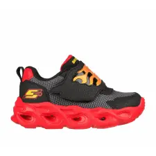 Skechers világító sportcipő 400104N BKRD-24 gyerek cipő