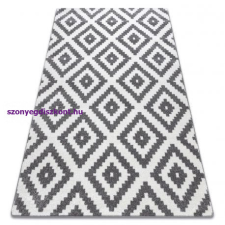  Sketch szőnyeg - F998 krém / szürke - Négyzetek Ruta 240x330 cm lakástextília