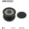 SKF generátor szabadonfutó VKM 03211