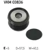 SKF generátor szabadonfutó VKM 03836