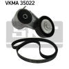 SKF Hosszbordás szíj készlet SKF VKMA 35022