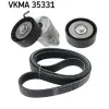 SKF hosszbordás szíj készlet VKMA 35331