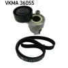 SKF hosszbordás szíj készlet VKMA 36055
