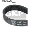 SKF Hosszbordás szíj SKF VKMV 6PK1690