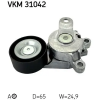 SKF Szíjfeszítő, hosszbordás szíj VKM 31042