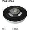 SKF Szíjtárcsa, főtengely VKM 93309