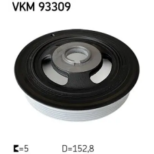 SKF Szíjtárcsa, főtengely VKM 93309 autóalkatrész