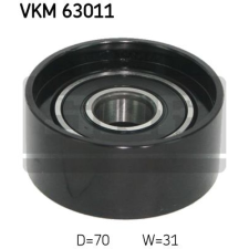 SKF Szíjtárcsa/vezetőgörgő, hosszbordás szíj SKF VKM 63011 kormányvezérlő és kiegészítői