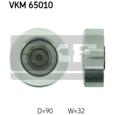 SKF Szíjtárcsa/vezetőgörgő, hosszbordás szíj SKF VKM 65010 kormányvezérlő és kiegészítői