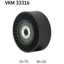 SKF Szíjtárcsa/vezetőgörgő, hosszbordás szíj VKM 33316 autóalkatrész