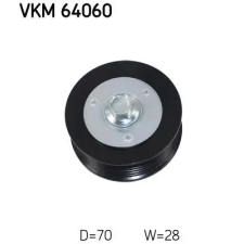 SKF Szíjtárcsa/vezetőgörgő, hosszbordás szíj VKM 64060 autóalkatrész