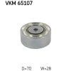 SKF Szíjtárcsa/vezetőgörgő, hosszbordás szíj VKM 65107