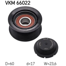 SKF Szíjtárcsa/vezetőgörgő, hosszbordás szíj VKM 66022 autóalkatrész