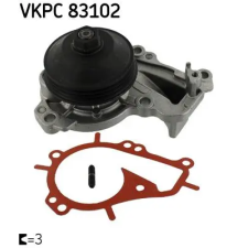 SKF Vízszivattyú, motorhűtés VKPC 83102 autóalkatrész